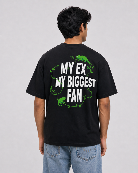 My Ex Is My Biggest Fan” Funny Graphic T-ShirtUnisex Oversized Classic T-ShirtUnisex Oversized Classic T-Shirt