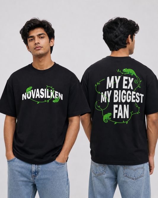 My Ex Is My Biggest Fan” Funny Graphic T-ShirtUnisex Oversized Classic T-ShirtUnisex Oversized Classic T-Shirt